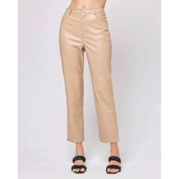 L*Space Quincey Leather Pant - Picture 1 of 9